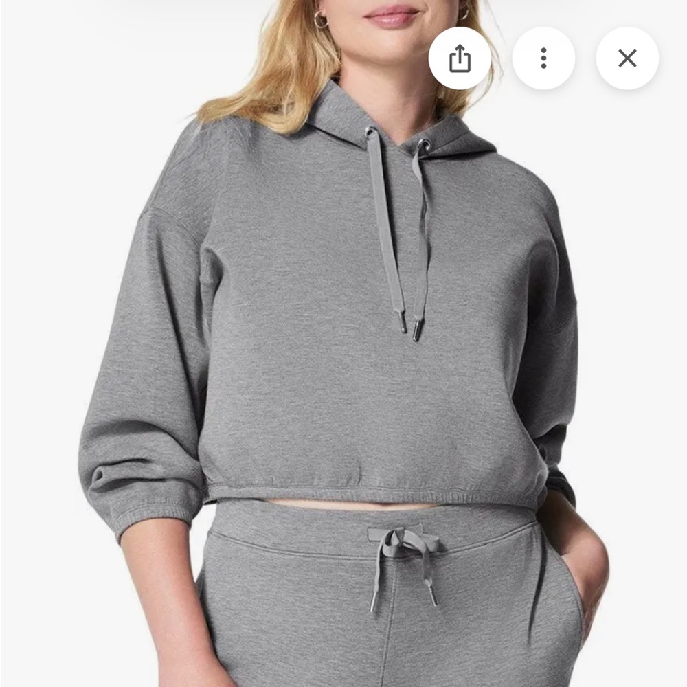 SPANX Gray Hoodie
